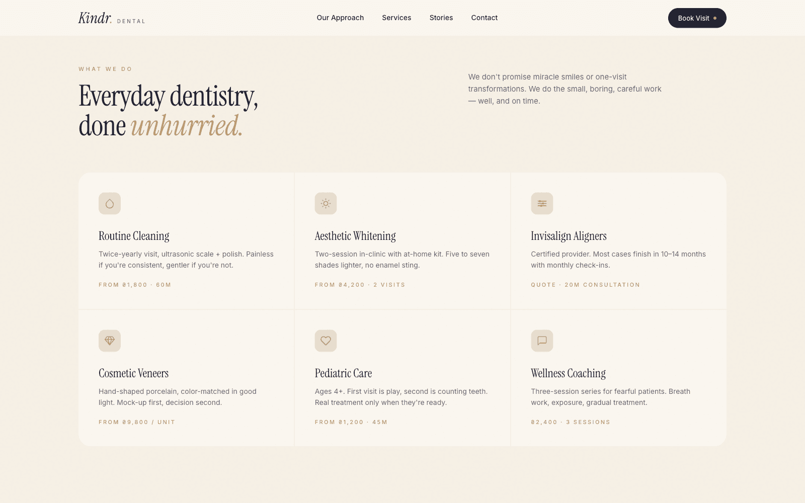 Kindr Dental screenshot 2