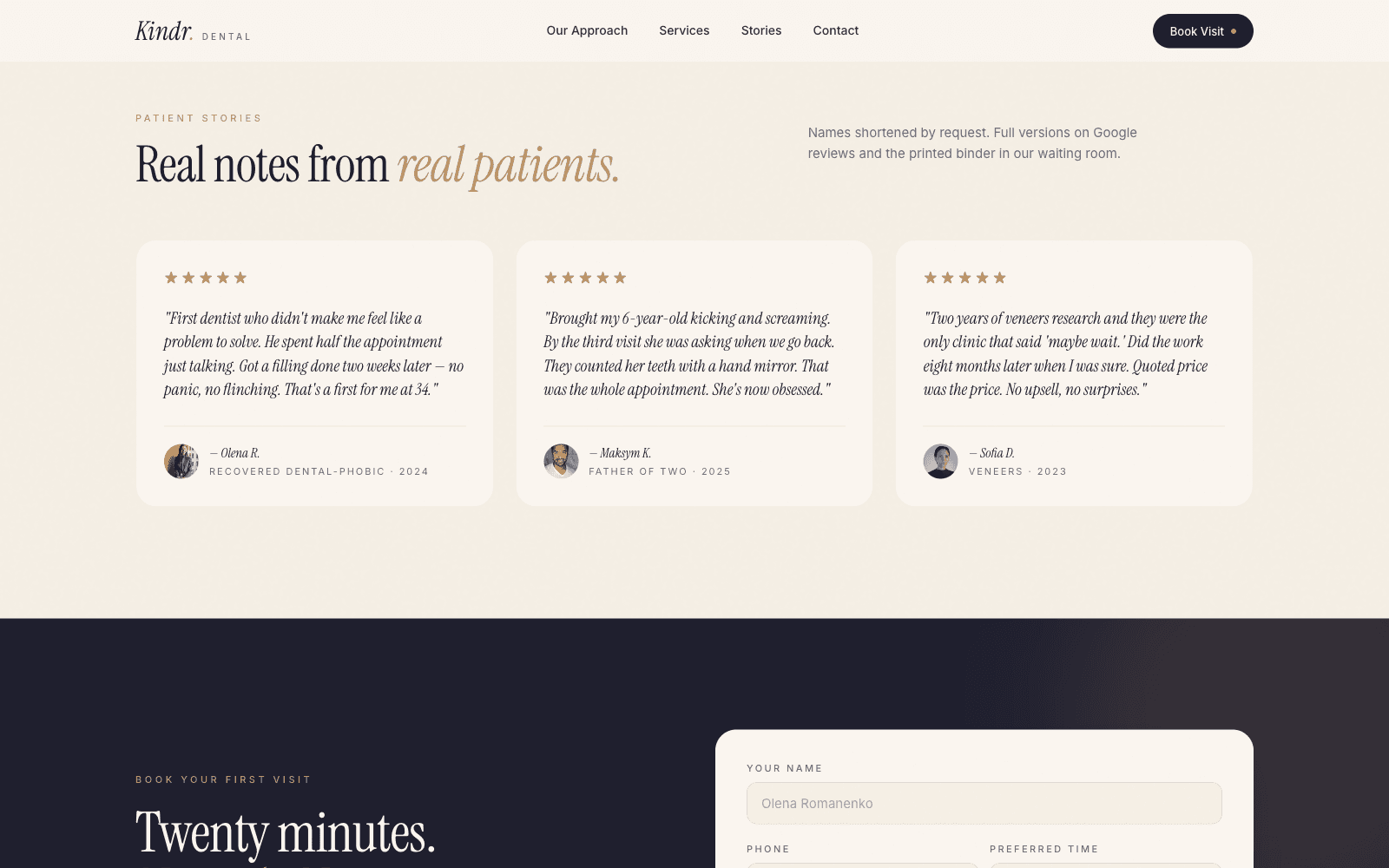 Kindr Dental screenshot 3